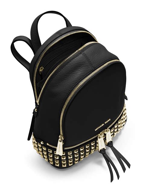 michael kors backpack studded|Michael Kors Backpack sale clearance.